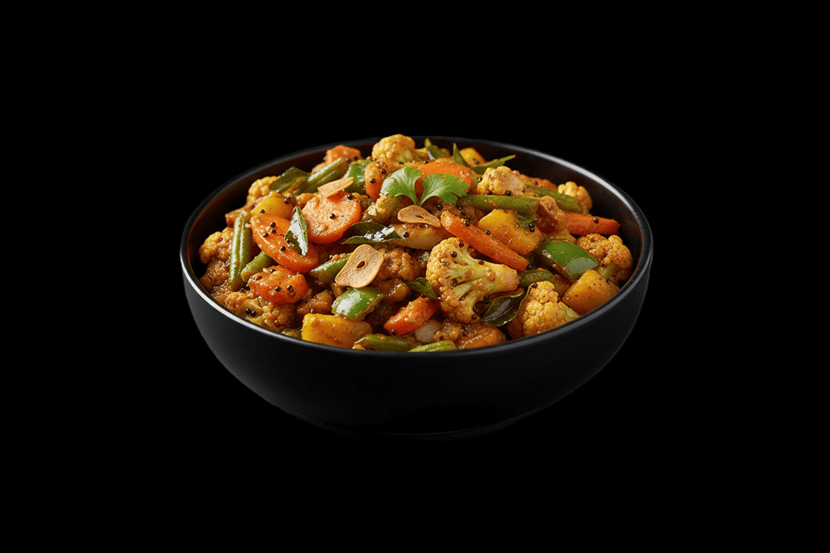 Kolapuri Garlic Vegetable